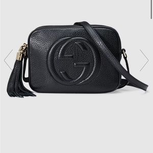 GUCCI Soho Small Leather Disco Bag